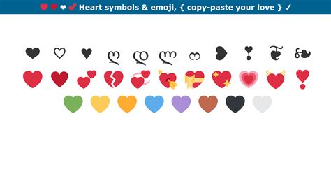 1 million heart emojis copy and paste|heart symbol copy paste.